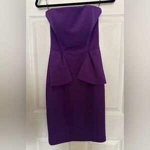 Torn By Ronny Kobo Peplum Dress